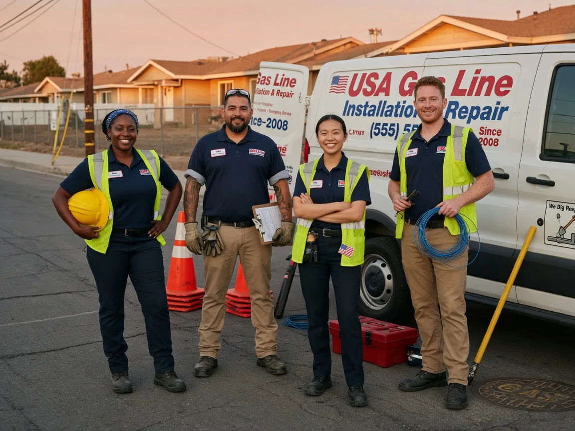 Gas Line Installation company in Halstad, MN
